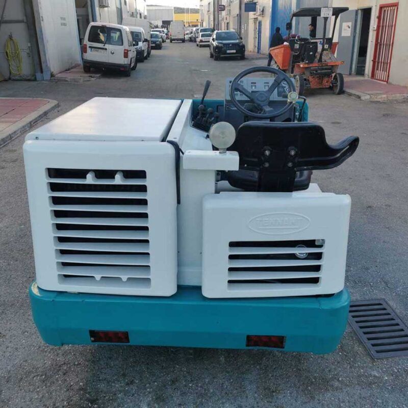 Barredora Diesel Tennant 6550 ocasion detalle trasero
