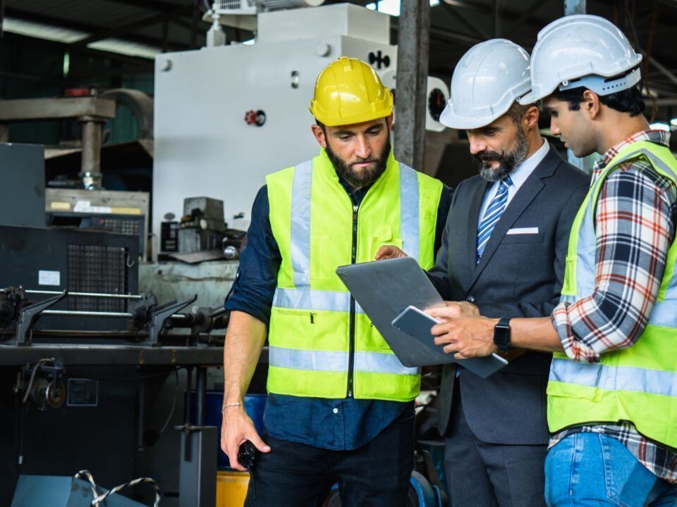 seguridad al operar maquinaria de limpieza industrial